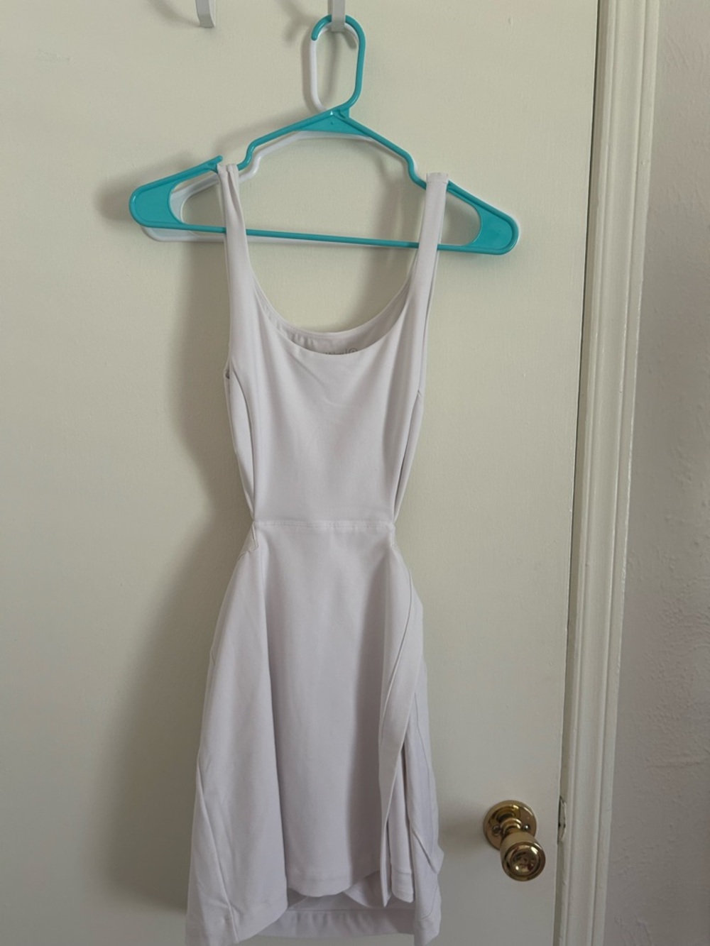 White Court Outdoor Voices Dress
